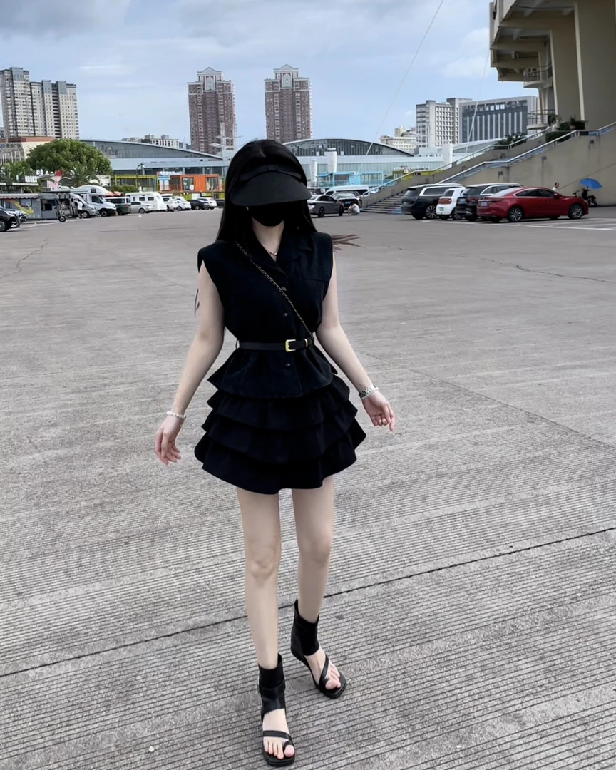 气质女人味显瘦套装
