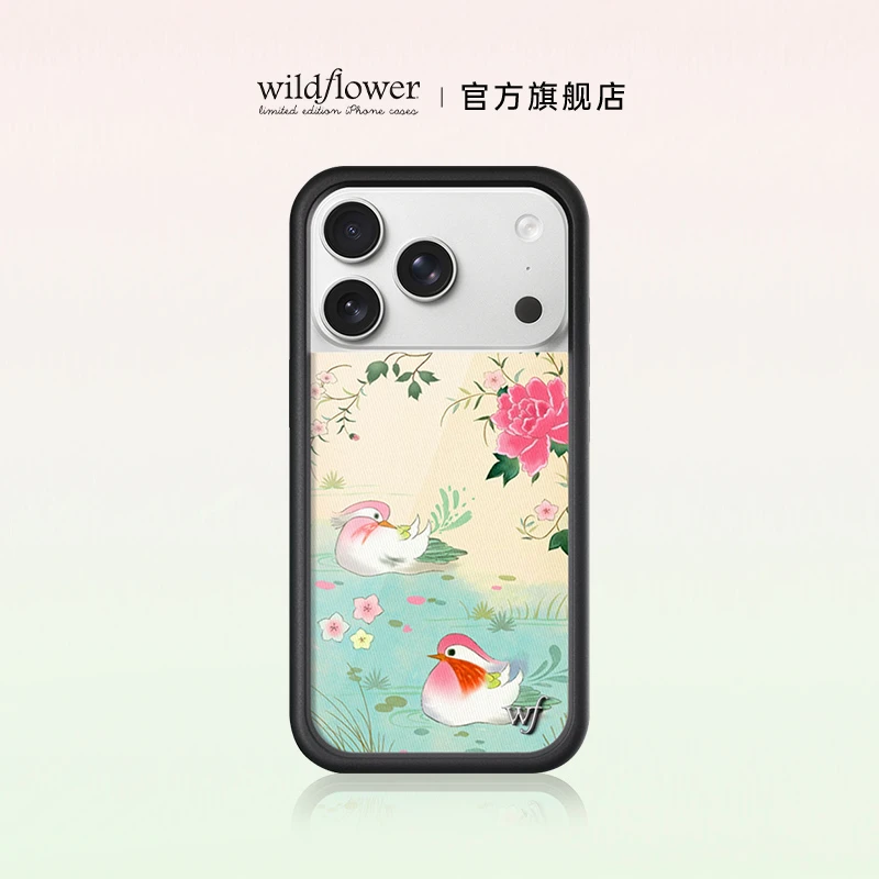 Wildflower爱侣湖畔手机壳适用苹果iPhone17/16/15/Pro/Max硬壳wf