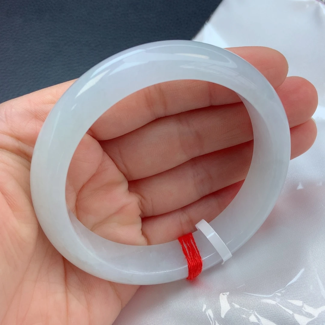 未镶嵌手镯翡翠58圈