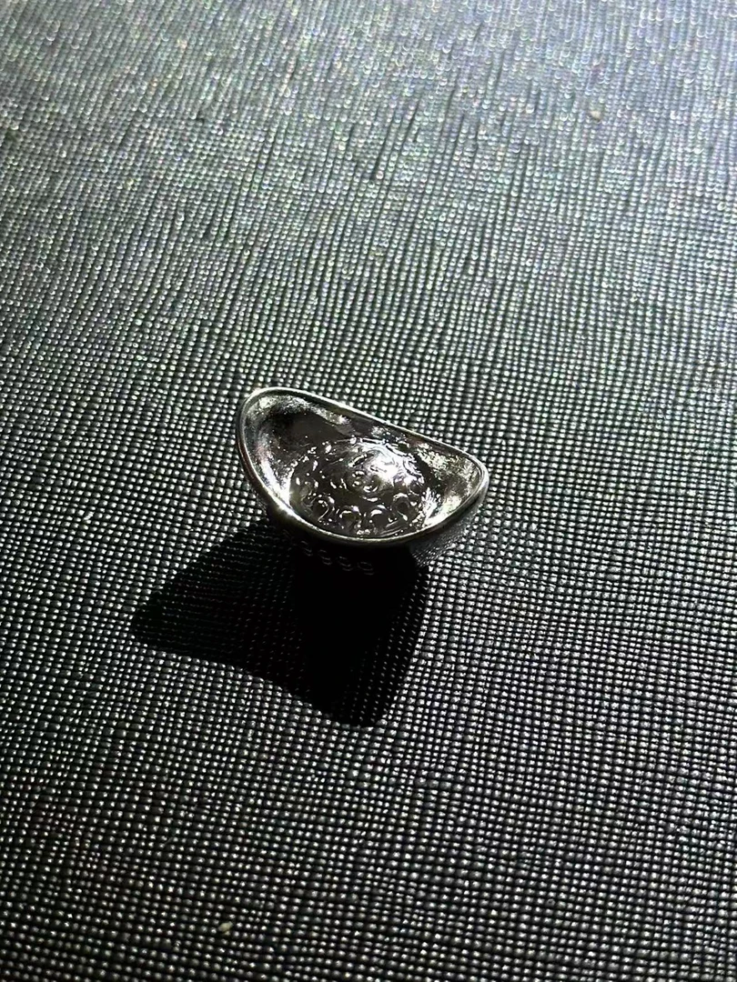 吊坠足银 收藏级轻奢气质简约气质精致吊坠D37001