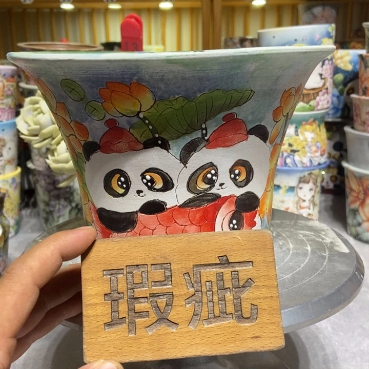 景德镇艺术手绘作品