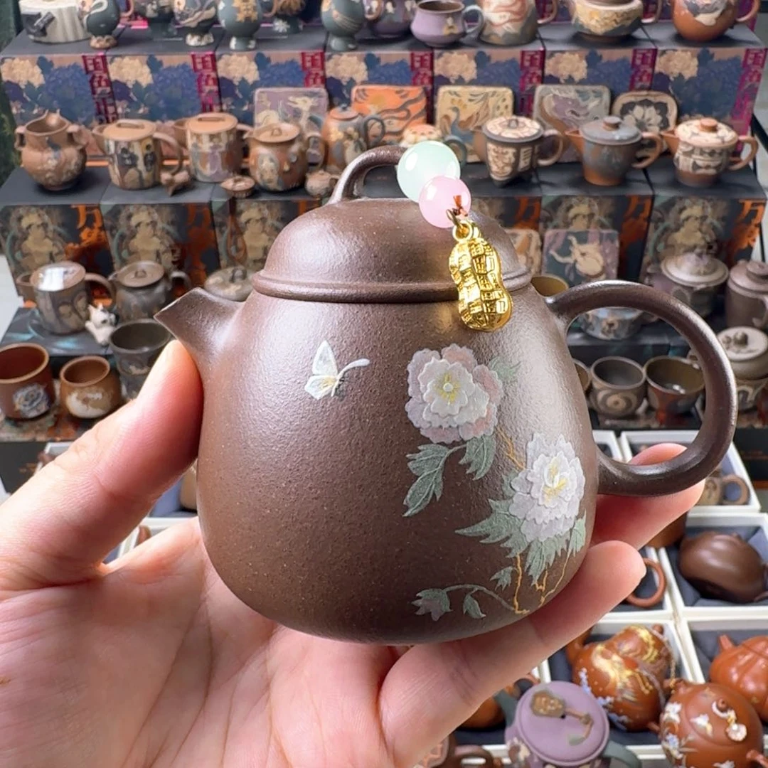 茶壶紫砂160cc原矿精工半手
