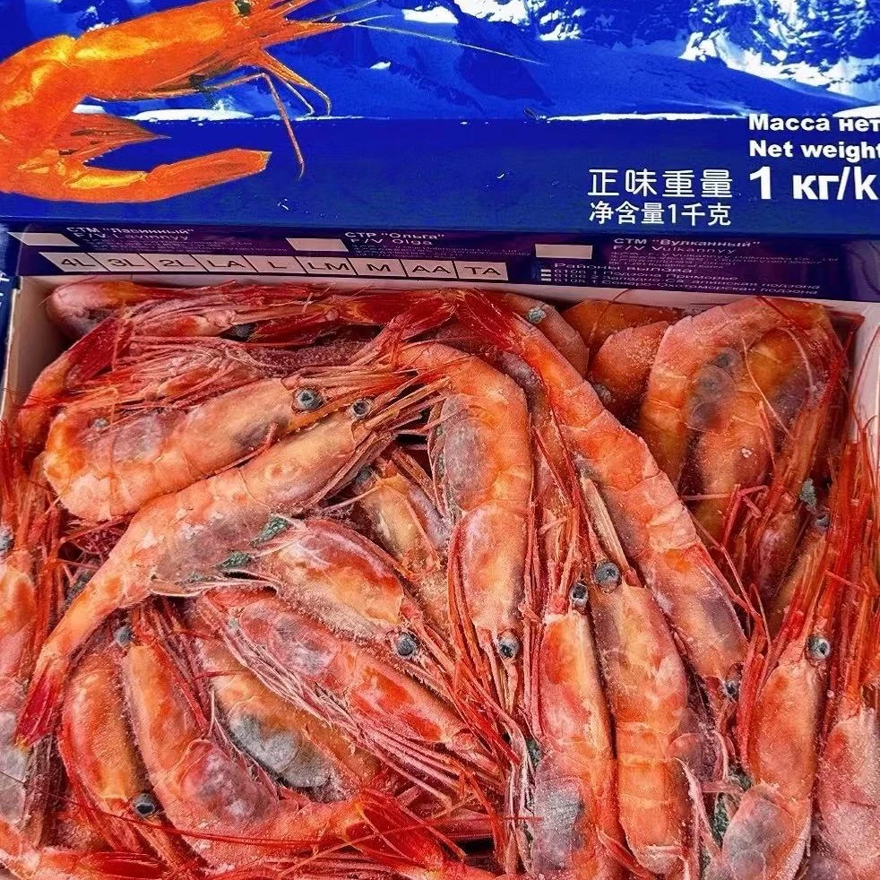 2L型号刺身甜虾冰山超低温发货