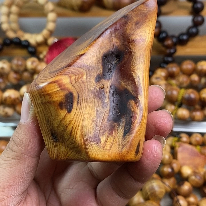 柏木（崖柏）崖柏手把件