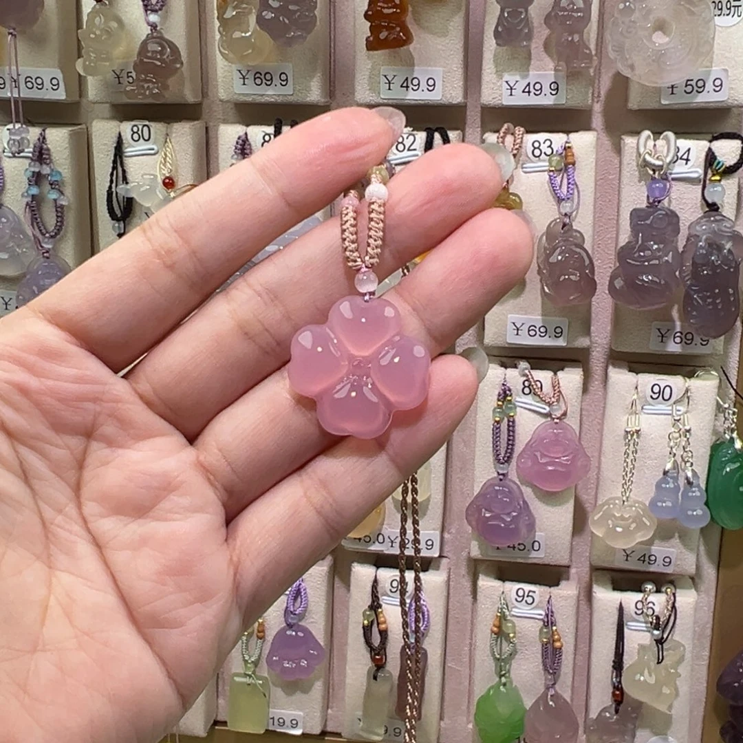 用***月玛瑙/玉髓未镶嵌颈饰