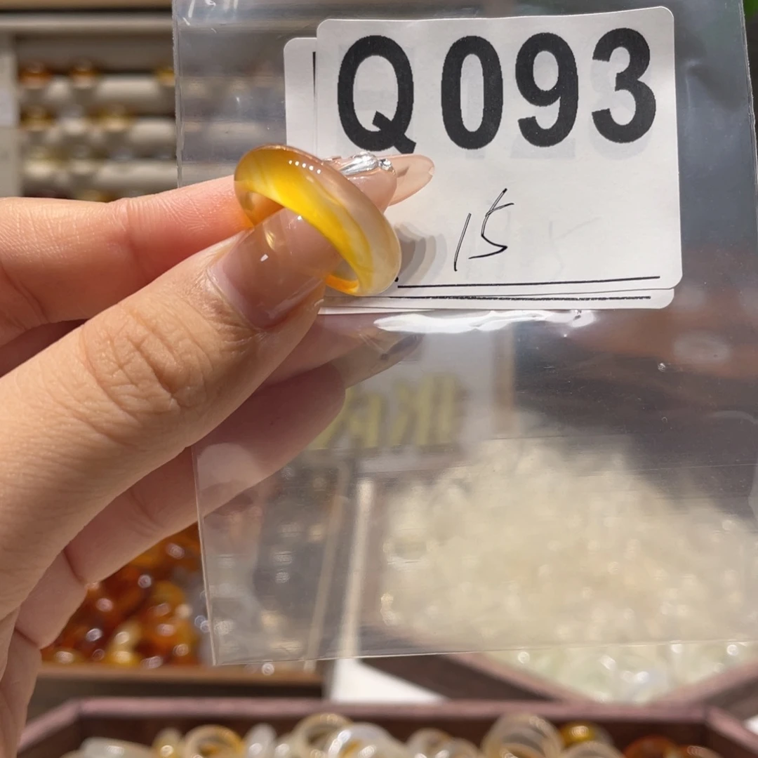 未镶嵌戒指玛瑙/玉髓093