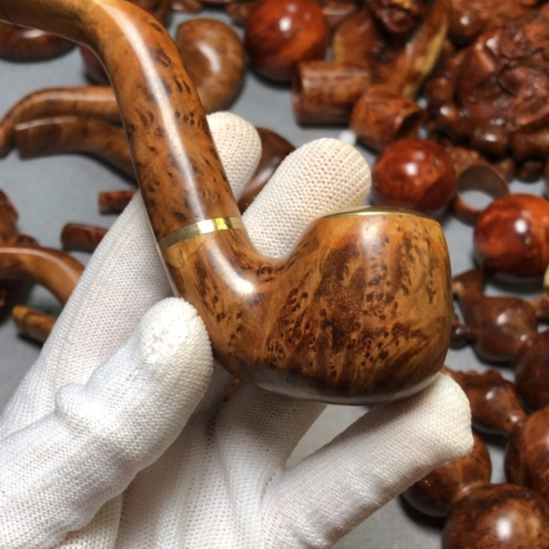 【闪购商品】木麻梨疙瘩火琉璃手把件