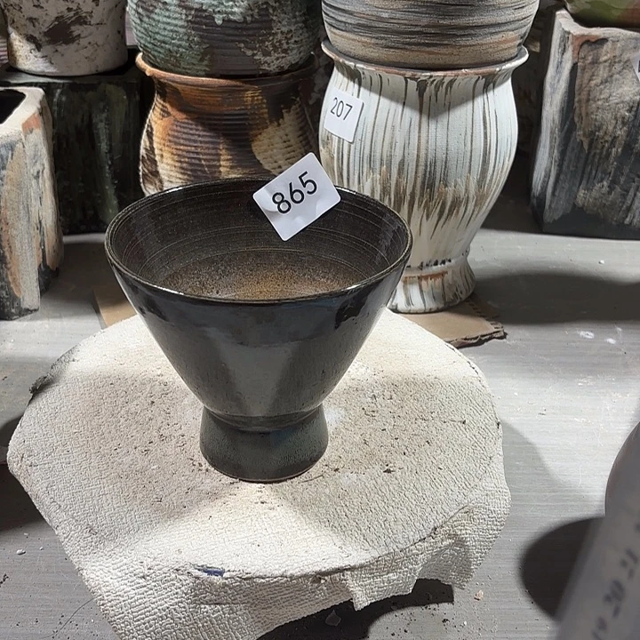 陶摆件高11，口13.5，无孔，865