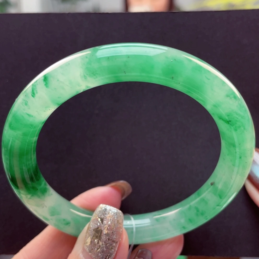 石英质玉未镶嵌手镯57-58