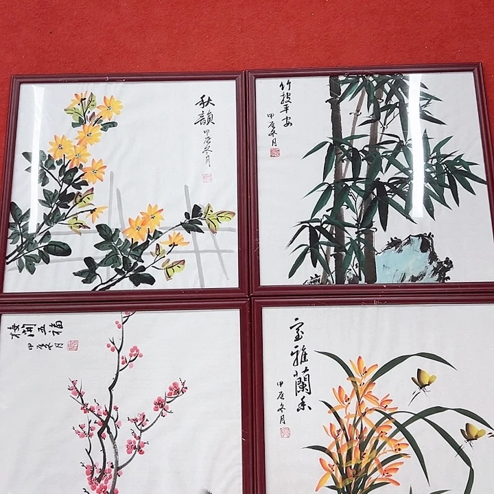 国画爱你木柜是真的好看