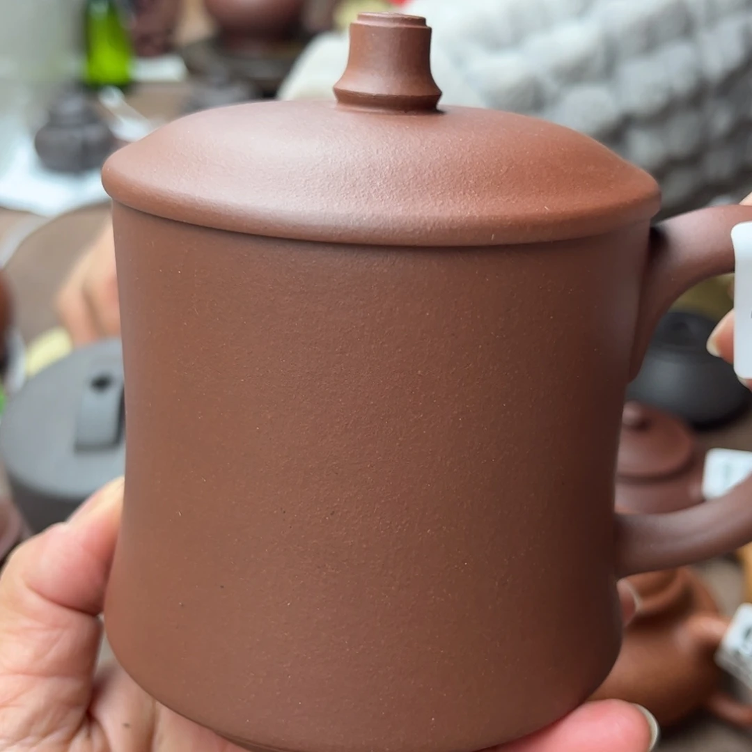 紫砂茶壶紫泥瑕疵400cc