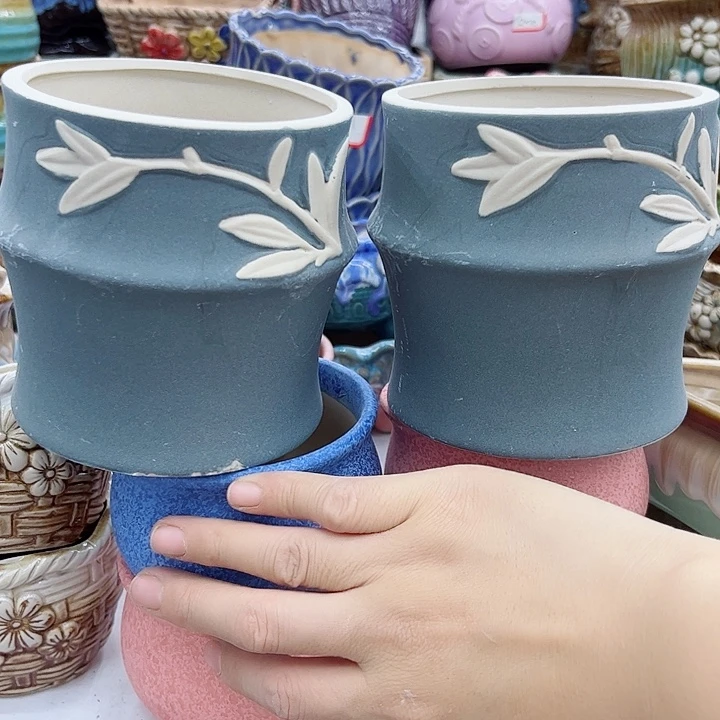 多肉绿植陶瓷花盆