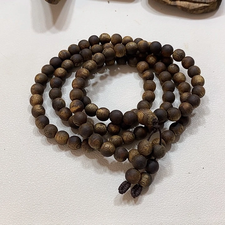 沉香碎屑沉香0.7圆珠多圈22g+一物一拍