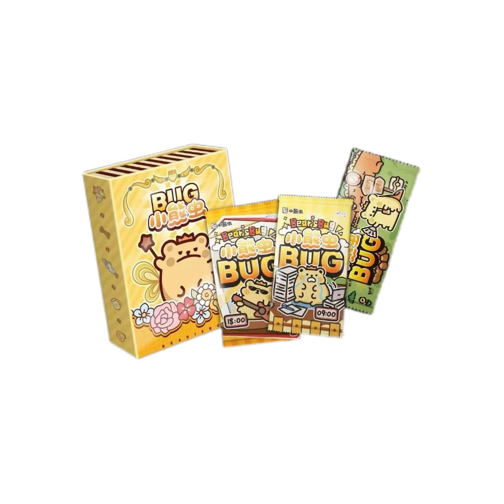 【推推】 wink社 小熊虫 熊虫生活日记收藏卡牌 （3代拆）