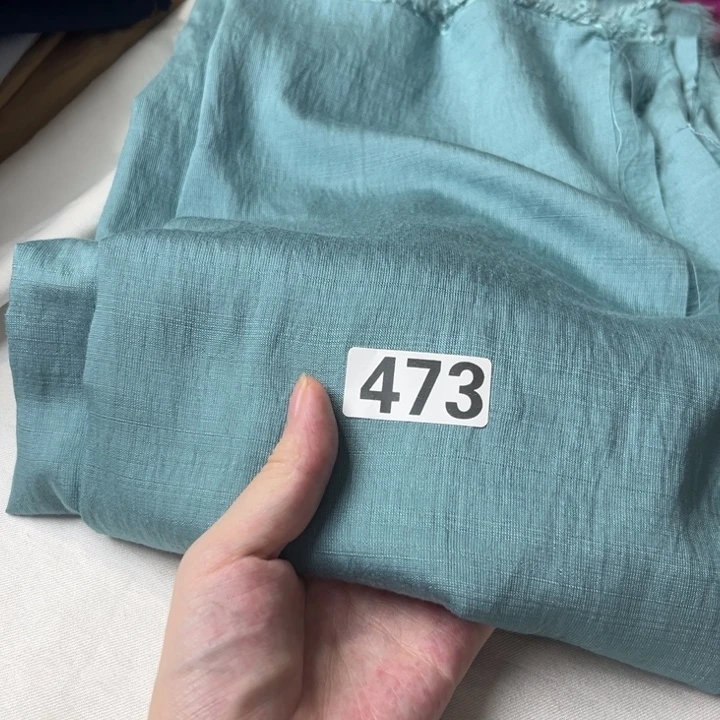 棉混纺473。1米月蓝