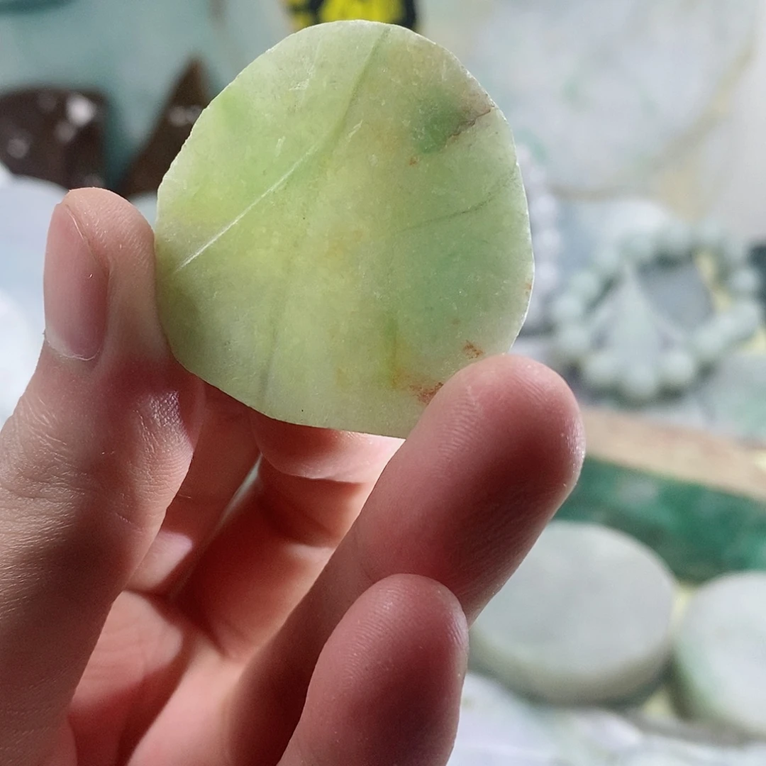 翡翠散珠天然缅甸翡翠a货38