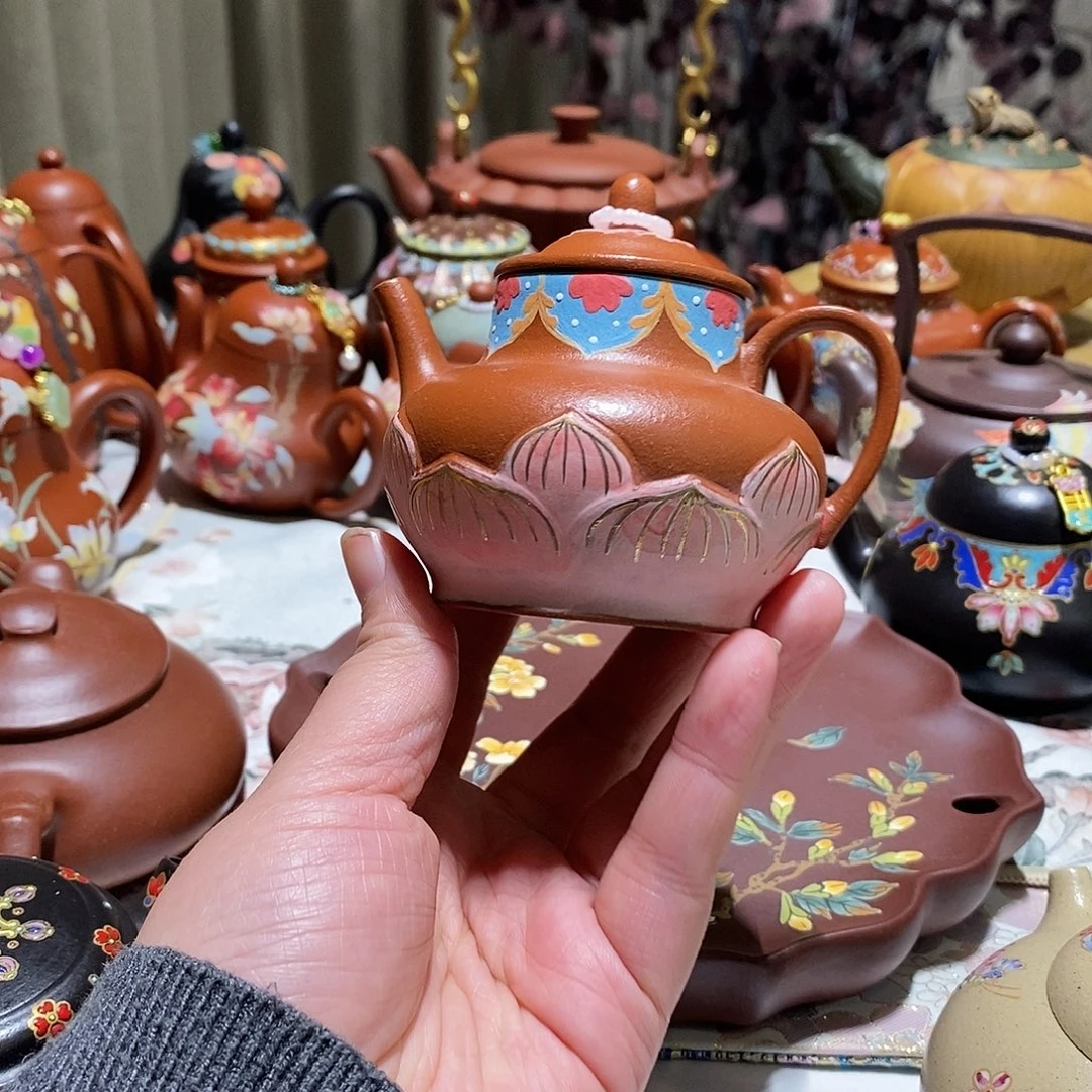 心***处茶壶紫砂宜兴紫砂壶