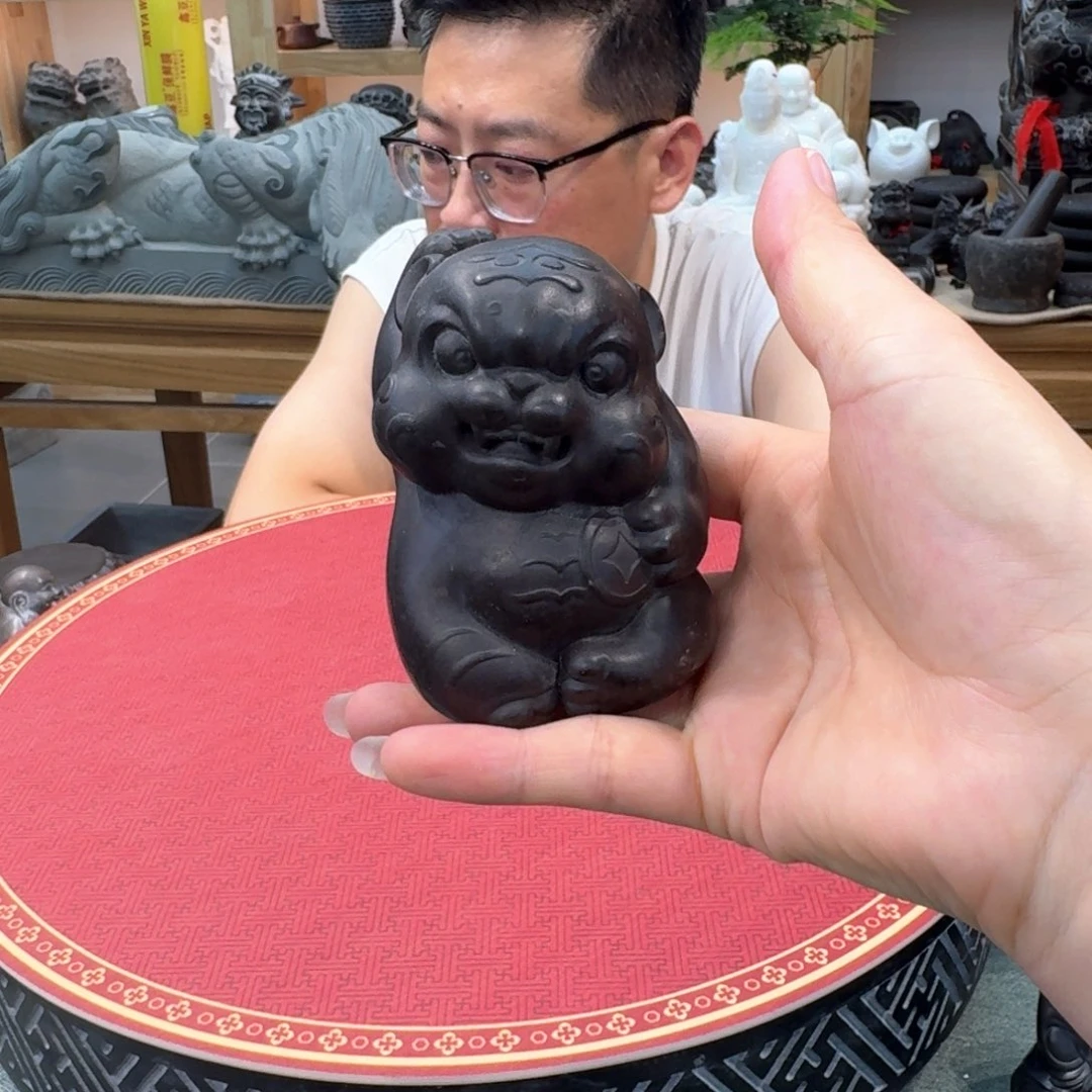 西安石晋錾石雕手工雕刻摆件