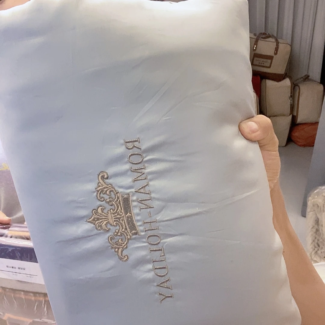 棉100%棉长绒棉兰灰标准四件套