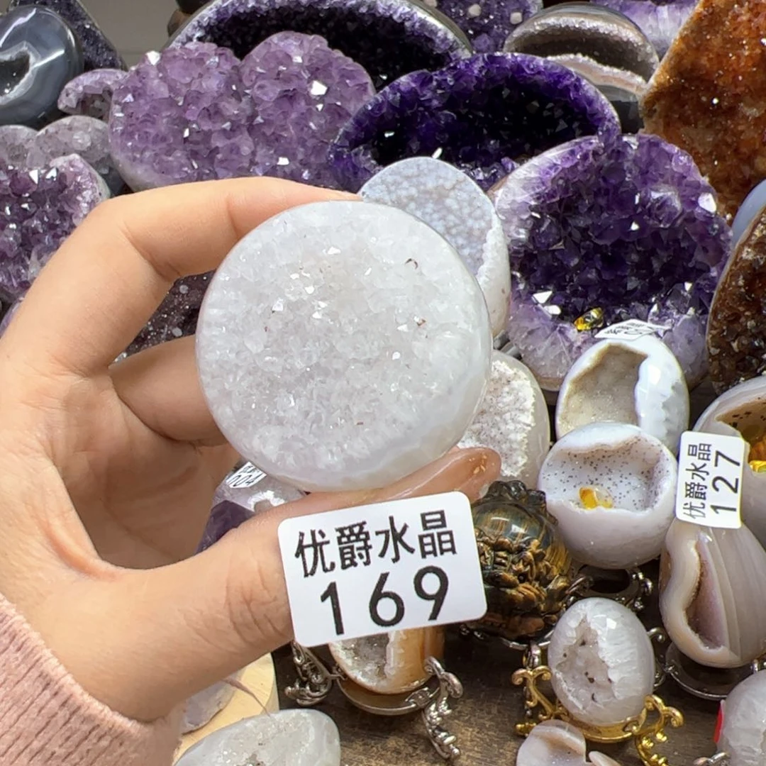 未镶嵌大型摆件（非配饰）紫晶碧*169