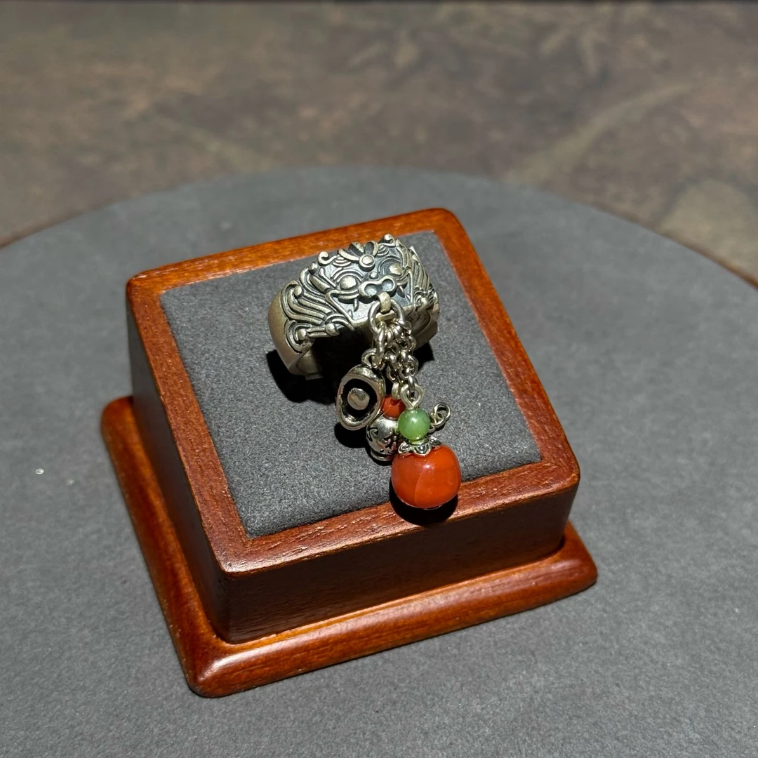 925银戒指 925银戒指醒狮