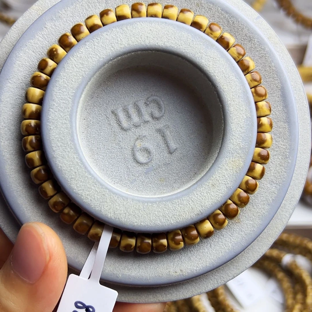 紫金鼠手串紫金鼠纯肉单圈手串6*4.4