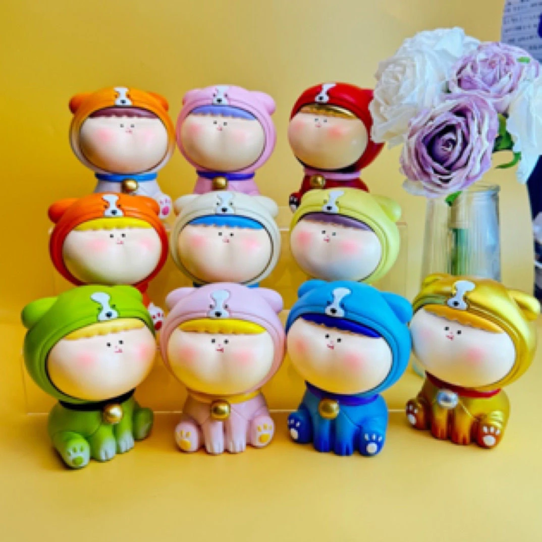 树脂铃铛狗（十选一）