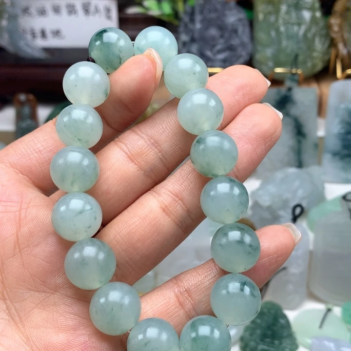 未镶嵌定制翡翠北*手串