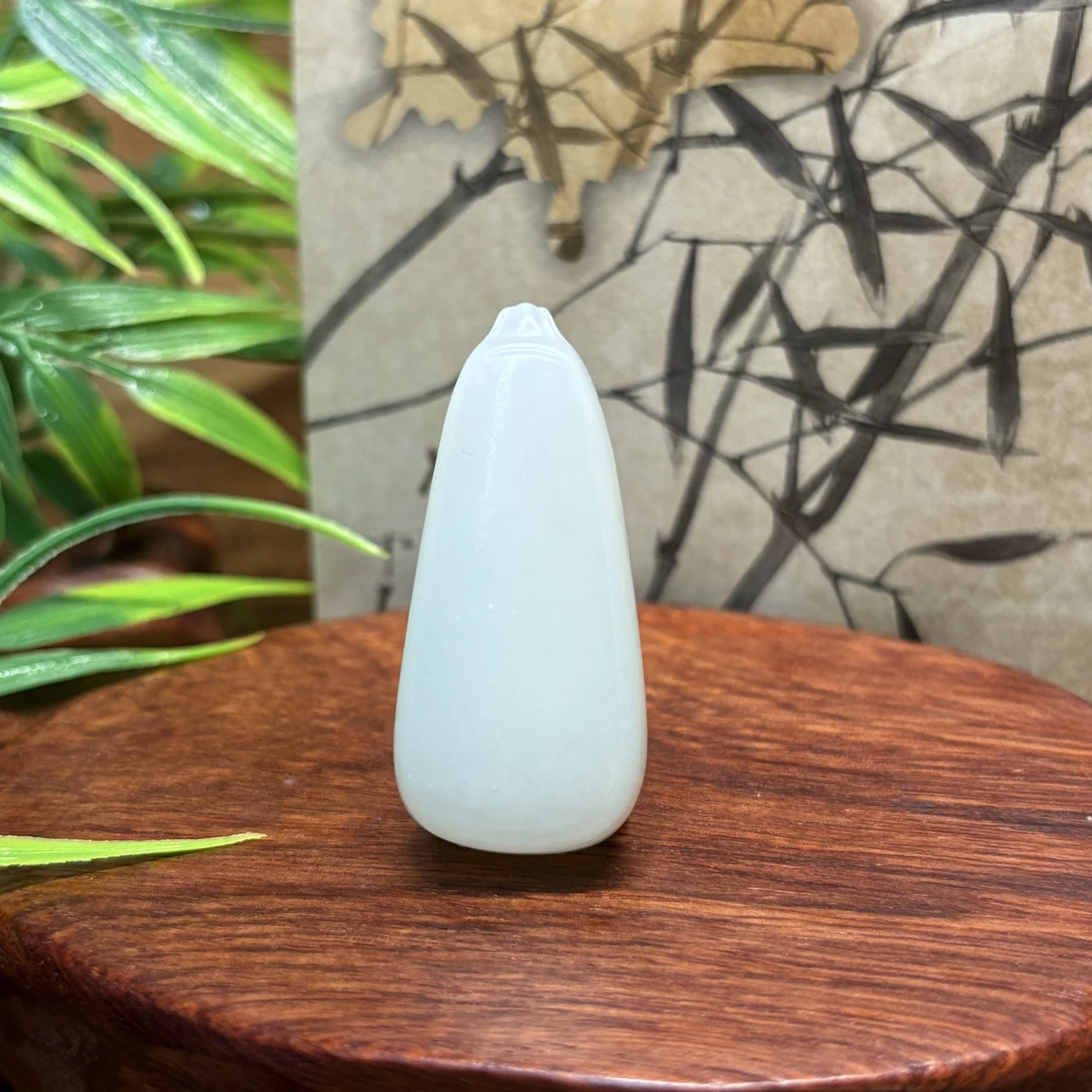 705068#和田玉随型平安无事牌吊坠 经典时尚设计国风顺丰包邮