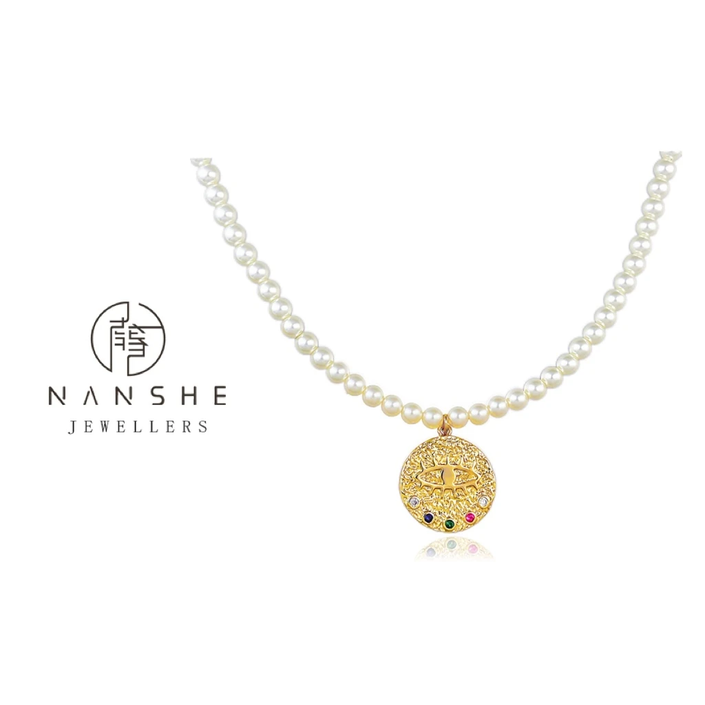NANSHE/南奢 法式轻奢珠珠项链时尚