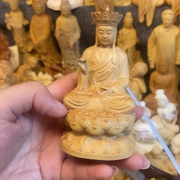 黄杨木黄杨木瑕疵地藏