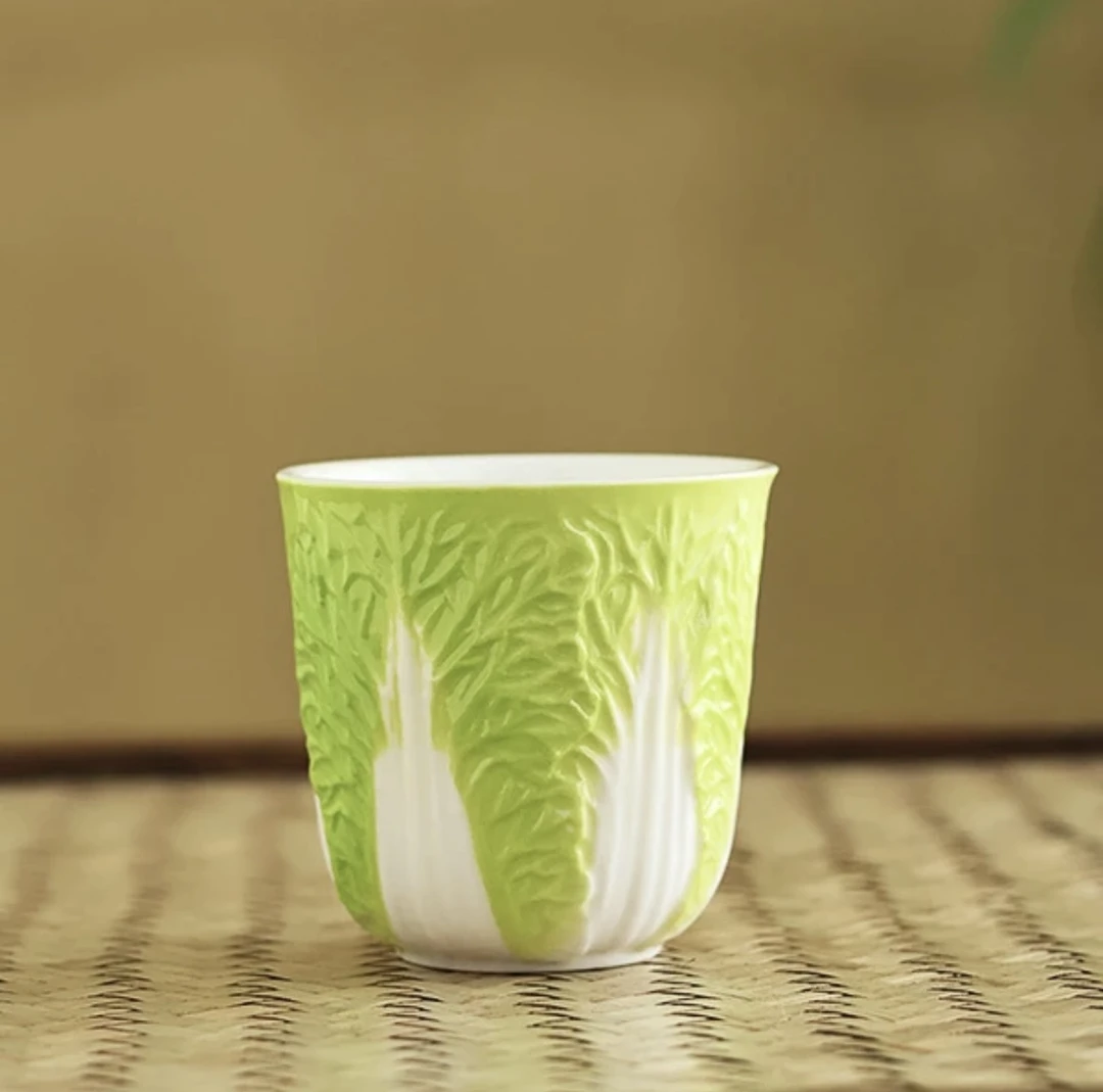 188高端茶具茶器（手握白菜杯）主人杯