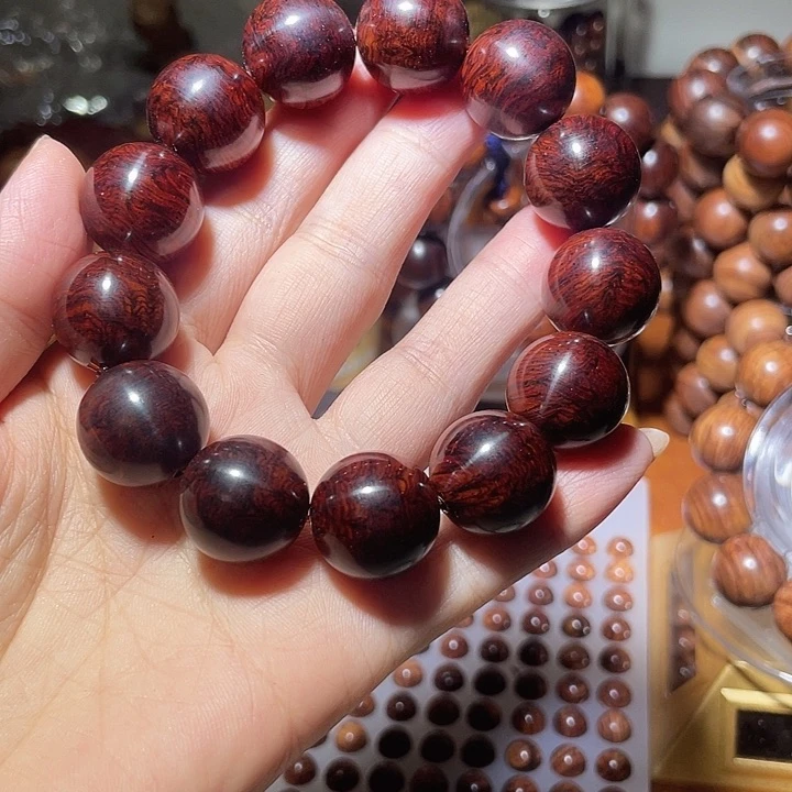 凌**风老挝黄花梨2.0手串文玩