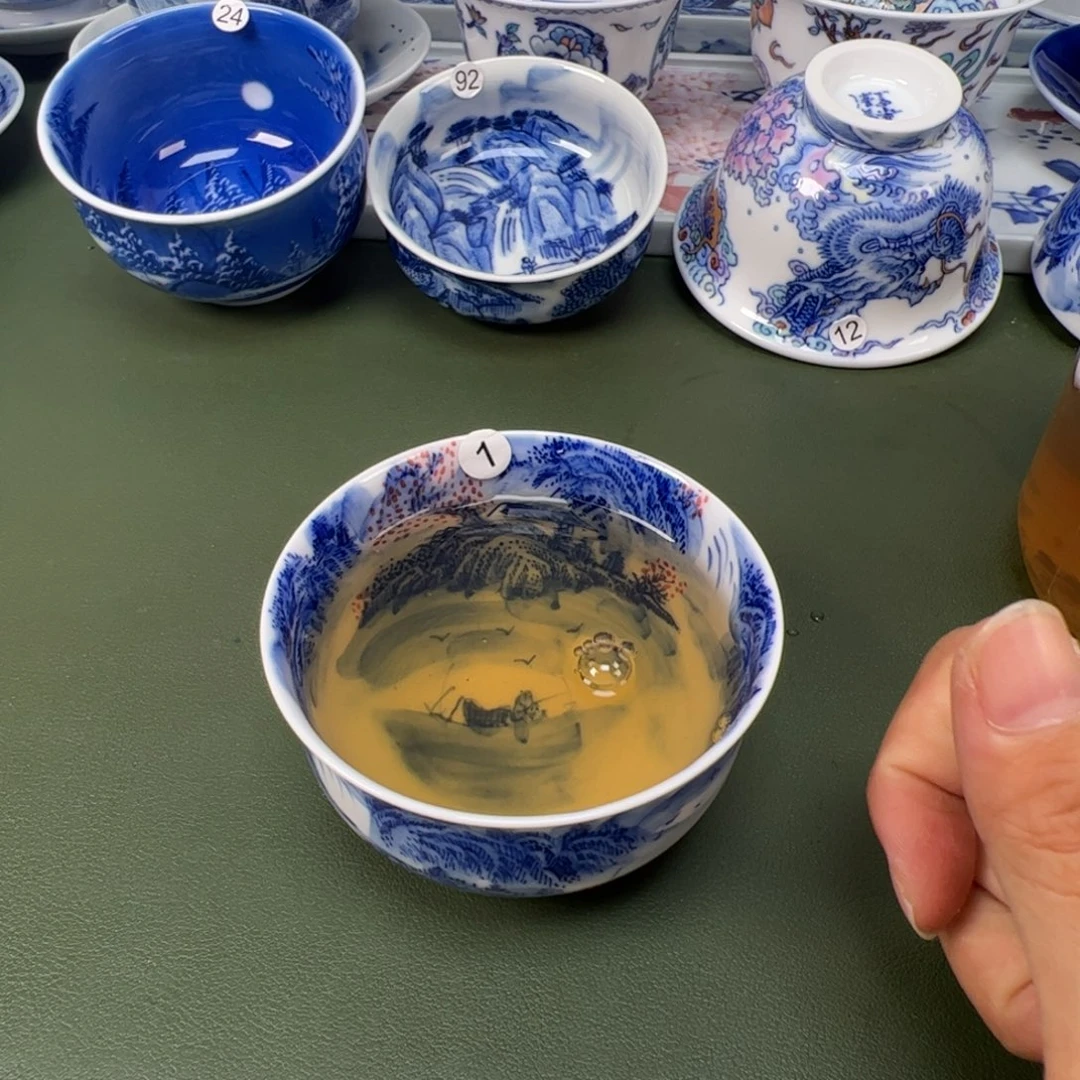景德镇纯手工纯手绘茶具木木1