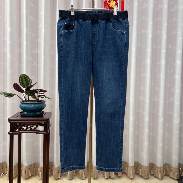 胖人坊大码牛仔裤1017