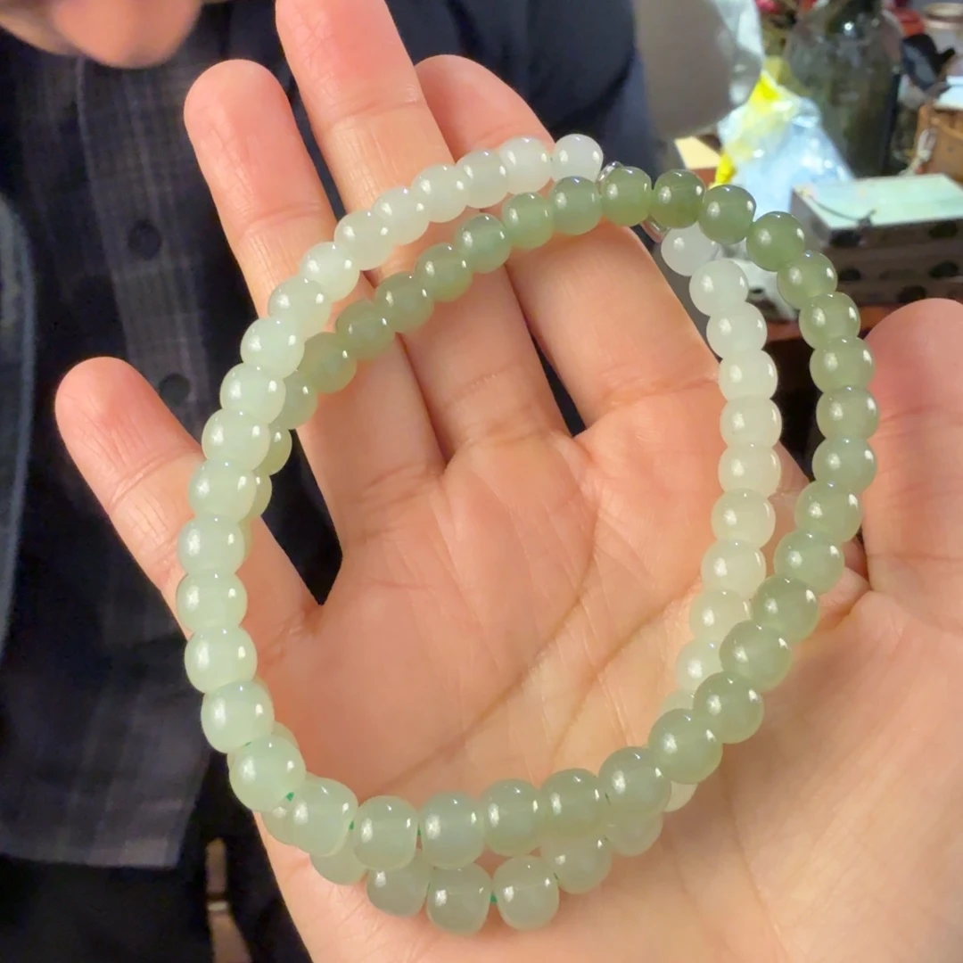 和田玉未镶嵌颈饰和田玉渐变福利门总多样性拍一发一