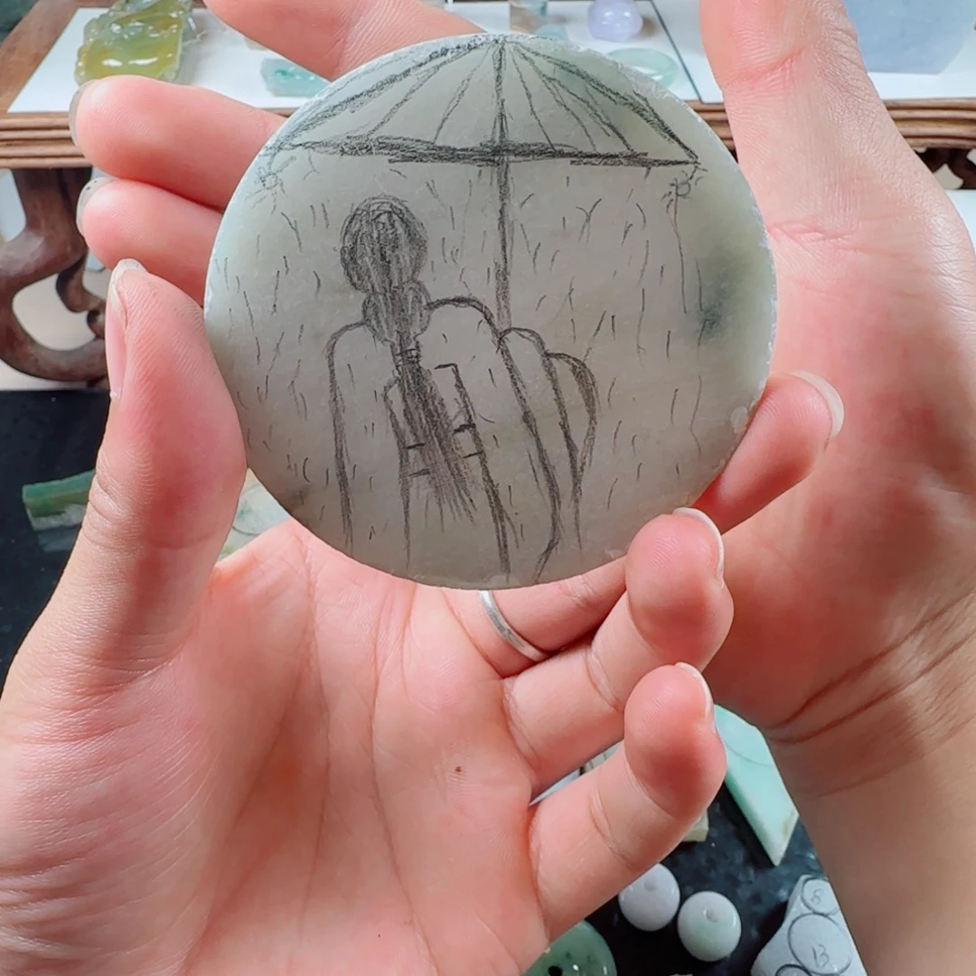 定制翡翠未镶嵌缅甸a货翡翠材料