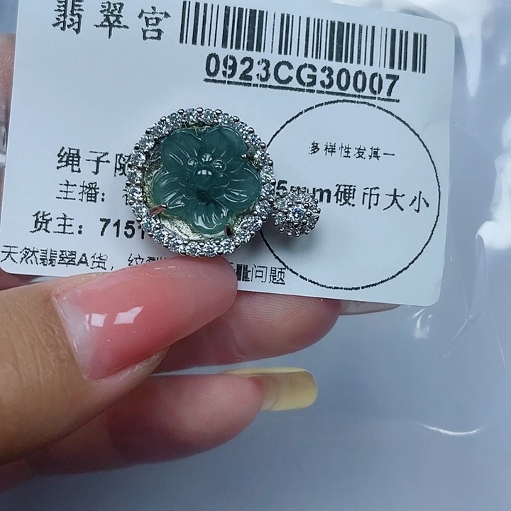 吊坠(不含链)未镶嵌翡翠