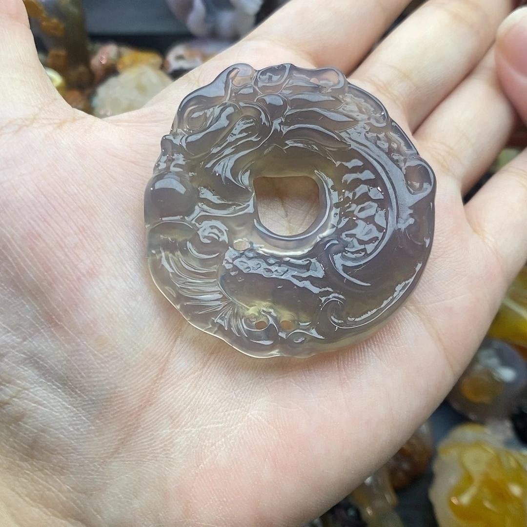 未镶嵌颈饰玛瑙/玉髓