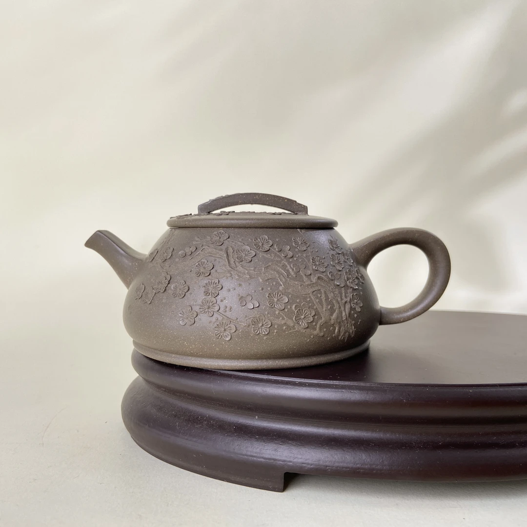 宜兴手工紫砂陶 茶壶GSQ3782-5
