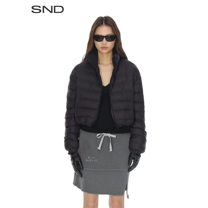 【SND CITY PROJECT 设计师品牌】SND AW25 YR宽松短外套双面穿