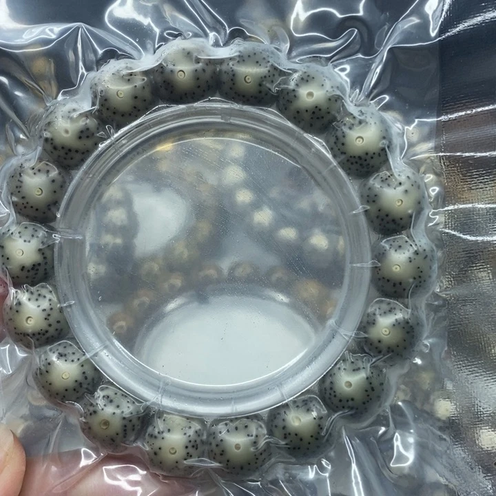 星月菩提吊坠正***貅13月留白