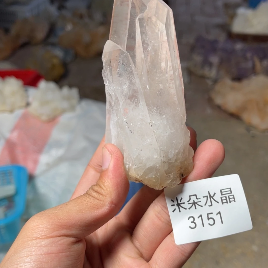 归***屿未镶嵌珠宝半成品水晶