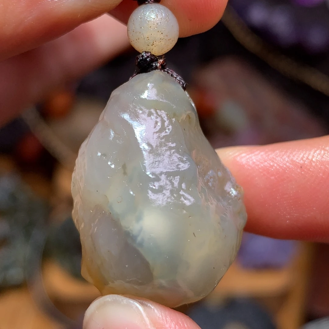 未镶嵌玛瑙/玉髓珠宝半成品