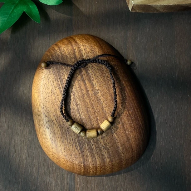 沉香【奇楠】海南奇楠沉香 小桶珠手串 择优发货 CX0058