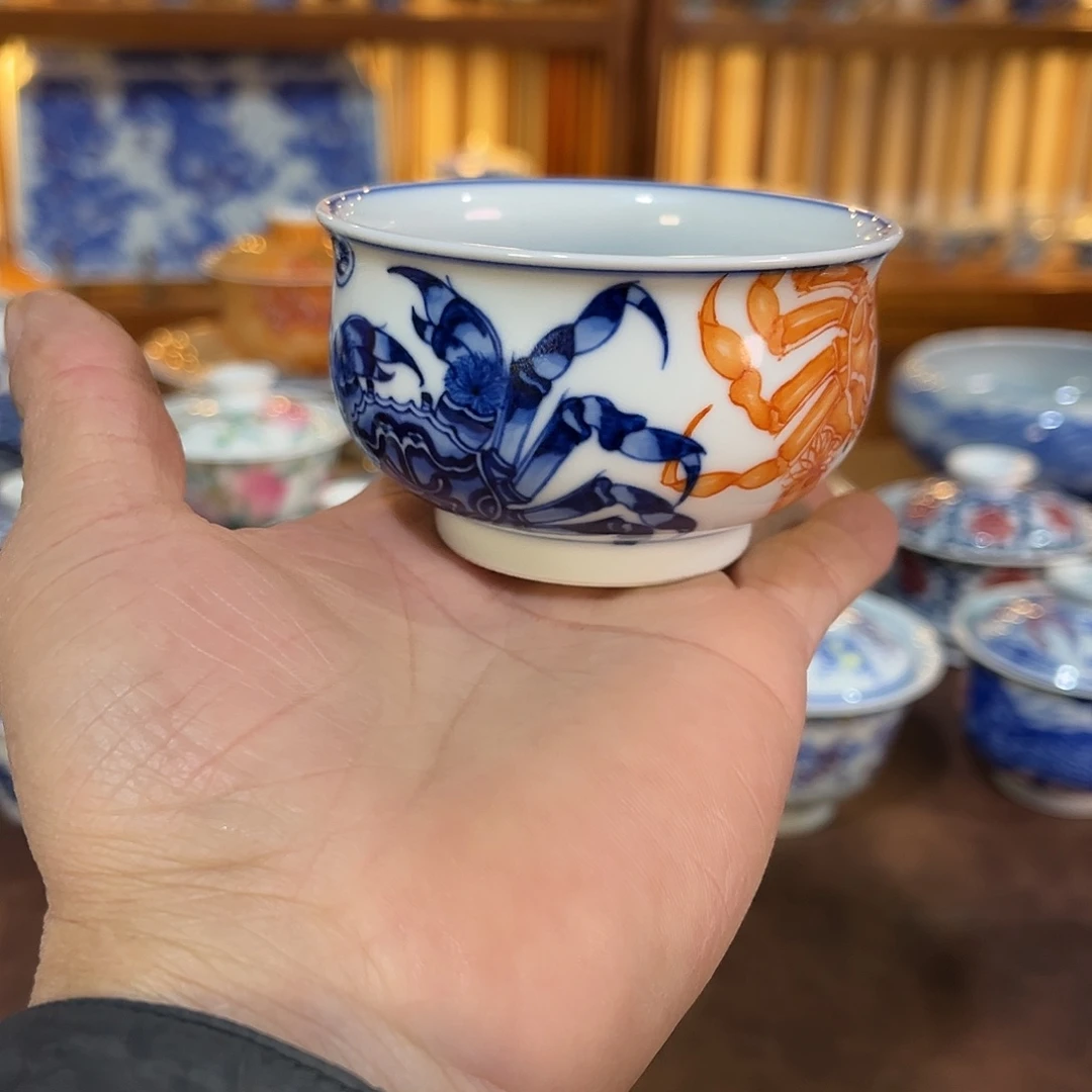 錡镇堂手工手绘杯