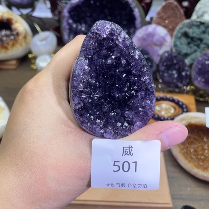 未镶嵌水晶珠宝半成品