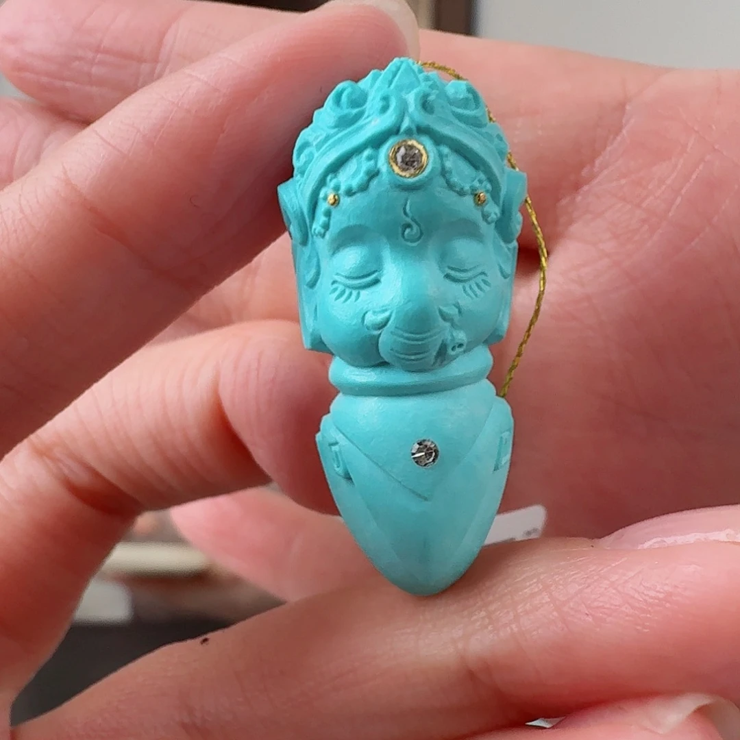 绿松石未镶嵌珠宝奇石