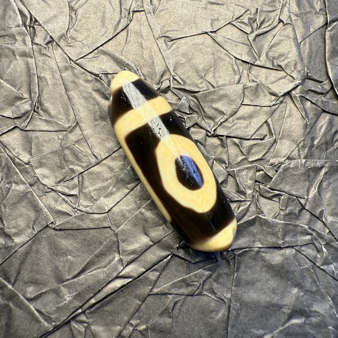 【藏纯珠宝】纯手工35.5mm折线2Y玛瑙吊坠孤品放漏