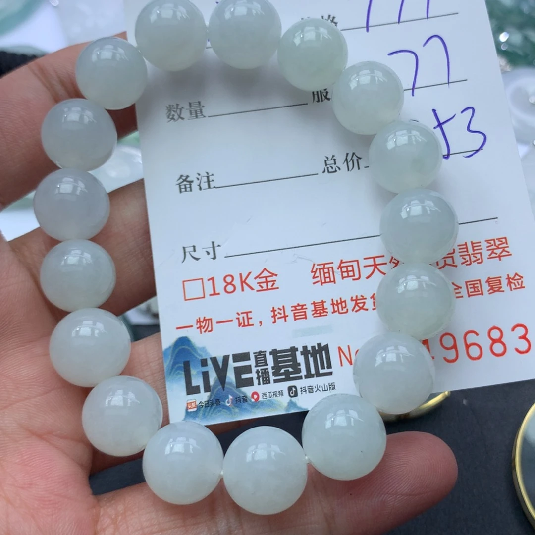 颈饰未镶嵌翡翠长***浅